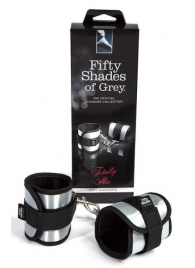 Серо-черные наручники Totally His - Fifty Shades of Grey - купить с доставкой в Калининграде
