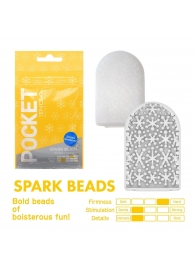 Карманный мастурбатор Spark Beads - Tenga - в Калининграде купить с доставкой