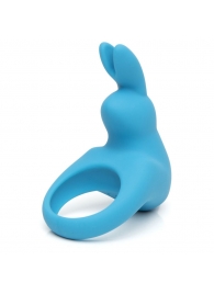 Голубое эрекционное виброкольцо Happy Rabbit Rechargeable Rabbit Cock Ring - Happy Rabbit - в Калининграде купить с доставкой