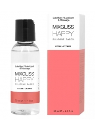 Смазка на силиконовой основе Mixgliss Happy - 50 мл. - Mixgliss - купить с доставкой в Калининграде