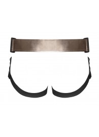 Бронзовый пояс для насадок Curious Harness - Strap-on-me - купить с доставкой в Калининграде