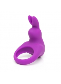 Фиолетовое эрекционное виброкольцо Happy Rabbit Rechargeable Rabbit Cock Ring - Happy Rabbit - в Калининграде купить с доставкой