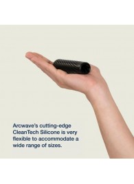 Черный двусторонний мастурбатор Arcwave Ghost Pocket Stroker - Arcwave - в Калининграде купить с доставкой