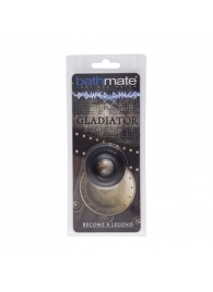 Чёрное эрекционное кольцо Gladiator - Bathmate - в Калининграде купить с доставкой