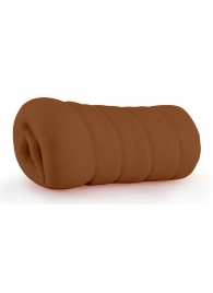 Коричневый мастурбатор-вагина BRIANNA - Dream Toys - в Калининграде купить с доставкой