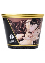 Массажная свеча Intoxicatin Chocolate с ароматом шоколада - 170 мл. - Shunga - купить с доставкой в Калининграде