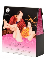 Соль для ванны Lovebath Dragon Fruit, превращающая воду в гель - 650 гр. - Shunga - купить с доставкой в Калининграде