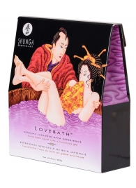 Соль для ванны Lovebath Sensual lotus, превращающая воду в гель - 650 гр. - Shunga - купить с доставкой в Калининграде