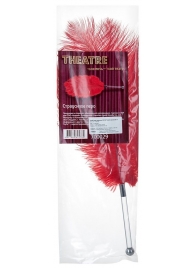 Красное страусовое пёрышко - ToyFa - купить с доставкой в Калининграде