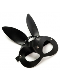 Черная маска  Зайка  с длинными ушками - Crazy Handmade - купить с доставкой в Калининграде