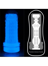 Светящийся в темноте мастурбатор Lumino Play Masturbator Pocketed - Lovetoy - в Калининграде купить с доставкой