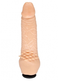 Телесная насадка-фаллос с шипами для массажа клитора - 17,8 см. - LOVETOY (А-Полимер) - купить с доставкой в Калининграде