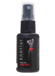 Возбуждающий крем-спрей для мужчин Erotist Vivid Act - 30 мл. - Erotist Lubricants - купить с доставкой в Калининграде