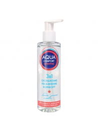 Гель-лубрикант на водной основе Aqua Comfort Aroma с ароматом персика - 195 гр. - Биоритм - купить с доставкой в Калининграде