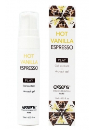 Возбуждающий гель Hot Vanilla Espresso Arousal Gel - 15 мл. - Exsens - купить с доставкой в Калининграде