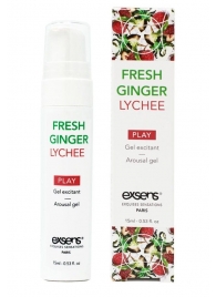 Возбуждающий гель Fresh Ginger Lychee Arousal Gel - 15 мл. - Exsens - купить с доставкой в Калининграде