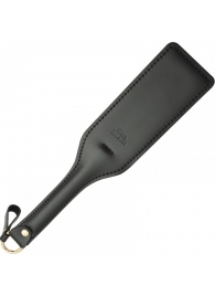 Черная кожаная шлепалка SitaBlack - 30 см. - Sitabella - купить с доставкой в Калининграде