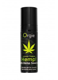 Возбуждающий интимный гель для пар ORGIE Hemp Intense Orgasm - 15 мл. - ORGIE - купить с доставкой в Калининграде