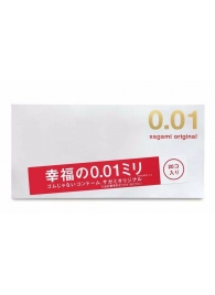 Ультратонкие презервативы Sagami Original 0.01 - 20 шт. - Sagami - купить с доставкой в Калининграде