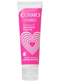 Возбуждающий гель на водно-силиконовой основе Cosmo Vibro с ароматом земляники - 50 гр. - Биоритм - купить с доставкой в Калининграде