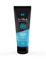 Лубрикант на водной основе Ice Black с ледяным эффектом - 50 мл. - INTT - купить с доставкой в Калининграде