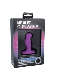 Фиолетовая вибровтулка Nexus G-Play+ M - Nexus Range - в Калининграде купить с доставкой