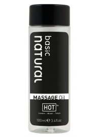 Массажное масло для тела Natural Basic - 100 мл. - HOT - купить с доставкой в Калининграде