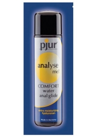 Анальный лубрикант pjur ANALYSE ME Comfort Water Anal Glide - 2 мл. - Pjur - купить с доставкой в Калининграде