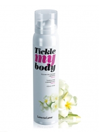Массажная хрустящая пенка Tickle My Body Monoi с ароматом моной - 150 мл. - Love to Love - купить с доставкой в Калининграде
