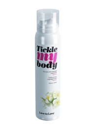 Массажная хрустящая пенка Tickle My Body Monoi с ароматом моной - 150 мл. - Love to Love - купить с доставкой в Калининграде