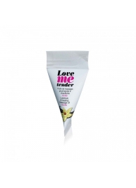 Съедобное согревающее массажное масло Love Me Tender Vanilla с ароматом ванили - 10 мл. - Love to Love - купить с доставкой в Калининграде