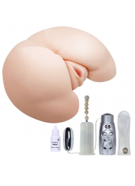 Вибрирующий мастурбатор-попка с ротацией и пультом управления - Baile - в Калининграде купить с доставкой