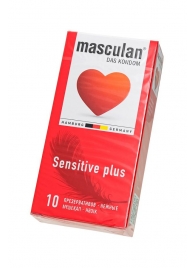 Презервативы Masculan Sensitive plus - 10 шт. - Masculan - купить с доставкой в Калининграде