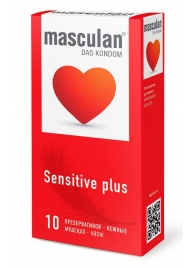 Презервативы Masculan Sensitive plus - 10 шт. - Masculan - купить с доставкой в Калининграде
