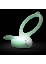 Светящееся в темноте эрекционное виброкольцо Power Clit - Dorcel - в Калининграде купить с доставкой