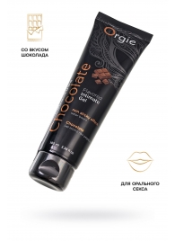Интимный гель на водной основе Lube Tube Chocolate с шоколадным вкусом - 100 мл. - ORGIE - купить с доставкой в Калининграде