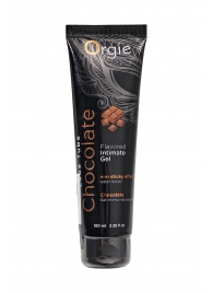 Интимный гель на водной основе Lube Tube Chocolate с шоколадным вкусом - 100 мл. - ORGIE - купить с доставкой в Калининграде