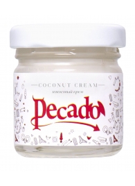 Массажная свеча Сoconut Cream - 35 мл. - Pecado - купить с доставкой в Калининграде