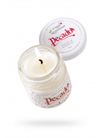 Массажная свеча Tobacco Vanilla - 35 мл. - Pecado - купить с доставкой в Калининграде
