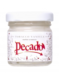 Массажная свеча Tobacco Vanilla - 35 мл. - Pecado - купить с доставкой в Калининграде