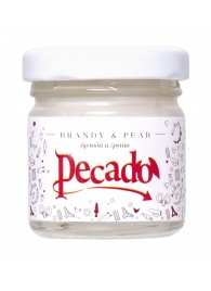 Массажная свеча Brandy   Pear - 35 мл. - Pecado - купить с доставкой в Калининграде