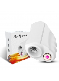 Белый вибромастурбатор Mini Masturbator - Silicone Toys - в Калининграде купить с доставкой