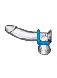 Комплект из 2 эрекционных колец-восьмерок 2-Pack Duo Cock And Ball Stamina Enhancement Ring - BlueLine - в Калининграде купить с доставкой