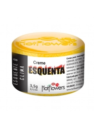 Возбуждающий крем Esquenta с разогревающим эффектом - 3,5 гр. - HotFlowers - купить с доставкой в Калининграде