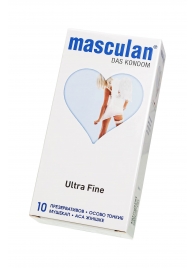 Ультратонкие презервативы Masculan Ultra Fine с обильной смазкой - 10 шт. - Masculan - купить с доставкой в Калининграде