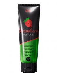 Смазка на водной основе с ароматом клубники Strawberry Lubricant - 100 мл. - INTT - купить с доставкой в Калининграде
