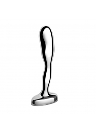 Стальной стимулятор простаты Stainless Steel Prostate Plug - 11,5 см. - b-Vibe - в Калининграде купить с доставкой