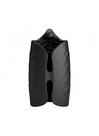 Черный мастурбатор с вибростимуляцией головки Black Glans Trainer - Baile - в Калининграде купить с доставкой