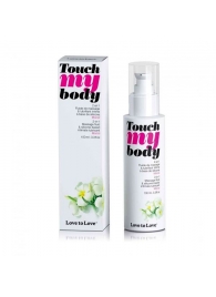 Силиконовый лубрикант 2-в-1 Touch My Body с ароматом моной - 100 мл. - Love to Love - купить с доставкой в Калининграде