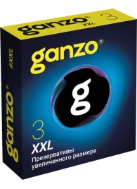 Презервативы увеличенного размера Ganzo XXL - 3 шт. - Ganzo - купить с доставкой в Калининграде